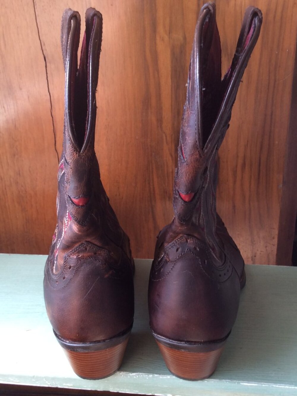 Ariat ATS Wichita Pointed Toe Full Grain Leather Western/Cowgirl Boots.  Size 9B - Picture 4 of 15